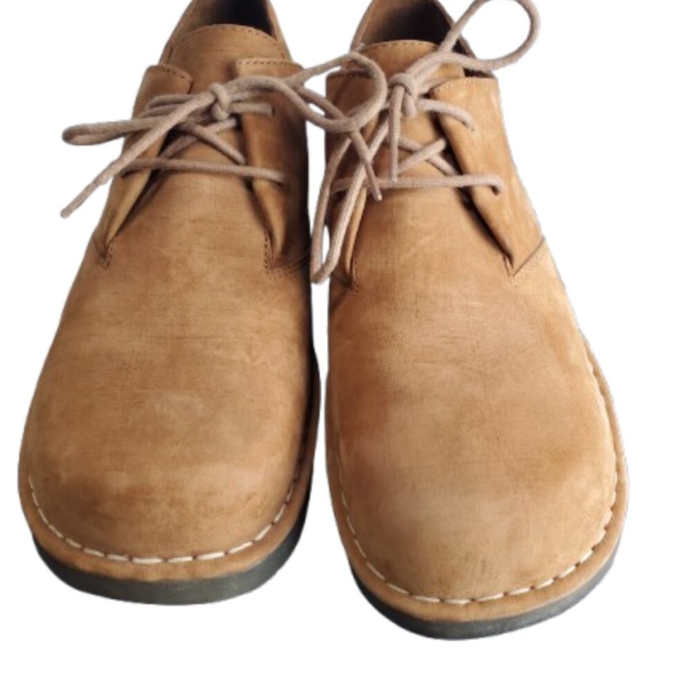 Cole Haan Country men's nubuck leather oxford beige shoes size 12M